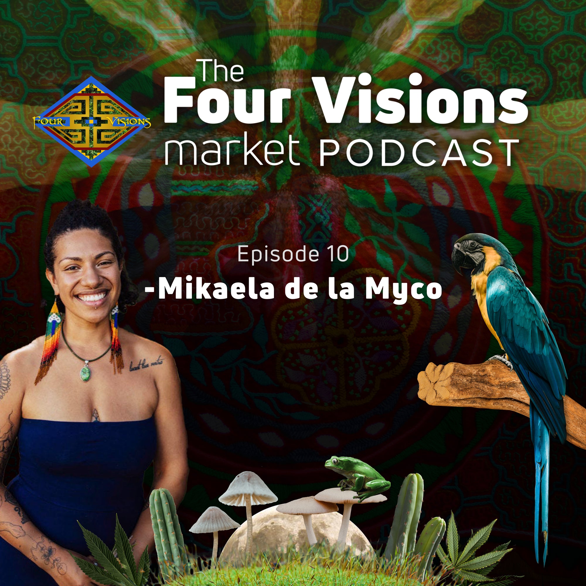 10 - Unlocking the Power of Mushroom Consciousness with Mikaela de la Myco