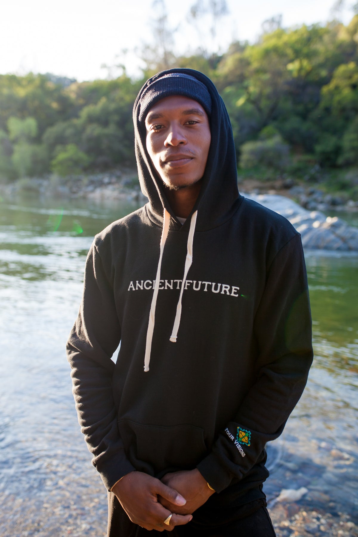 Ancient Future Organic Fleece Pullover Hoodie