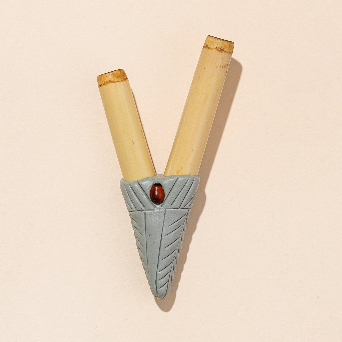 Clay Bamboo Kuripe