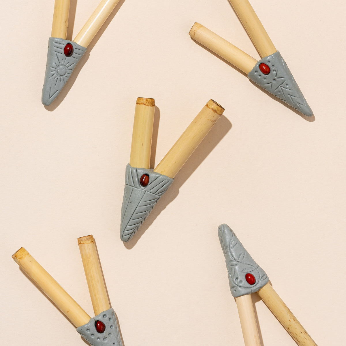 Clay Bamboo Kuripe
