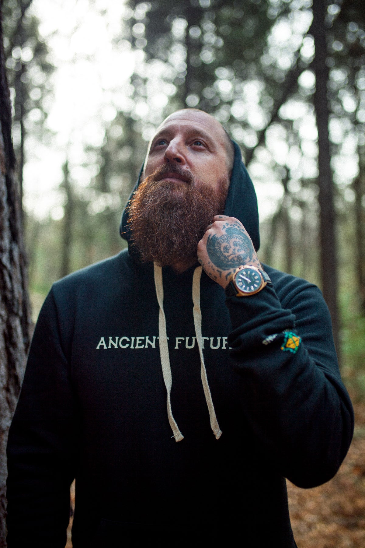 Ancient Future Organic Fleece Pullover Hoodie