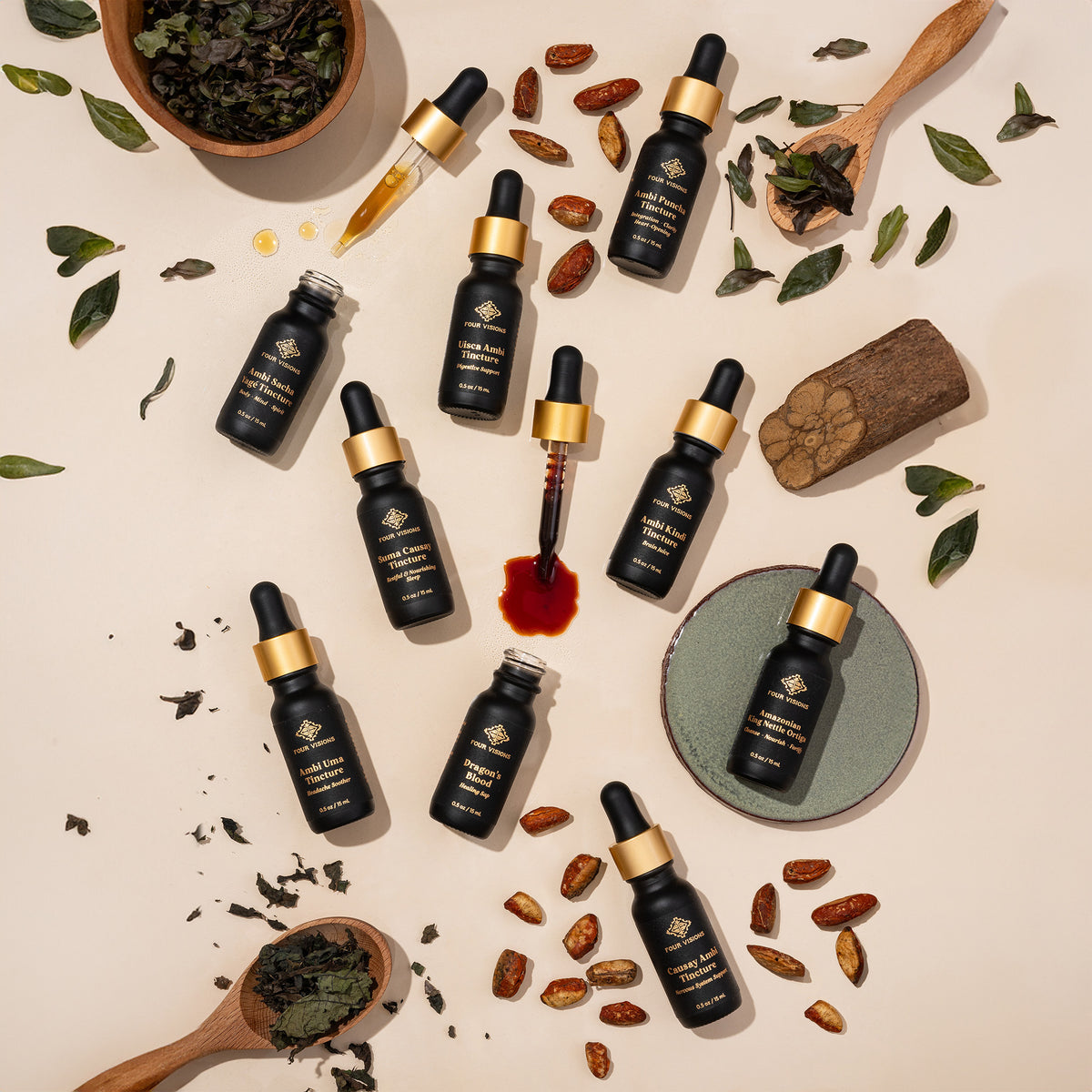 Ultimate Amazonian Wellness Tincture Sampler- 1/2 ounce