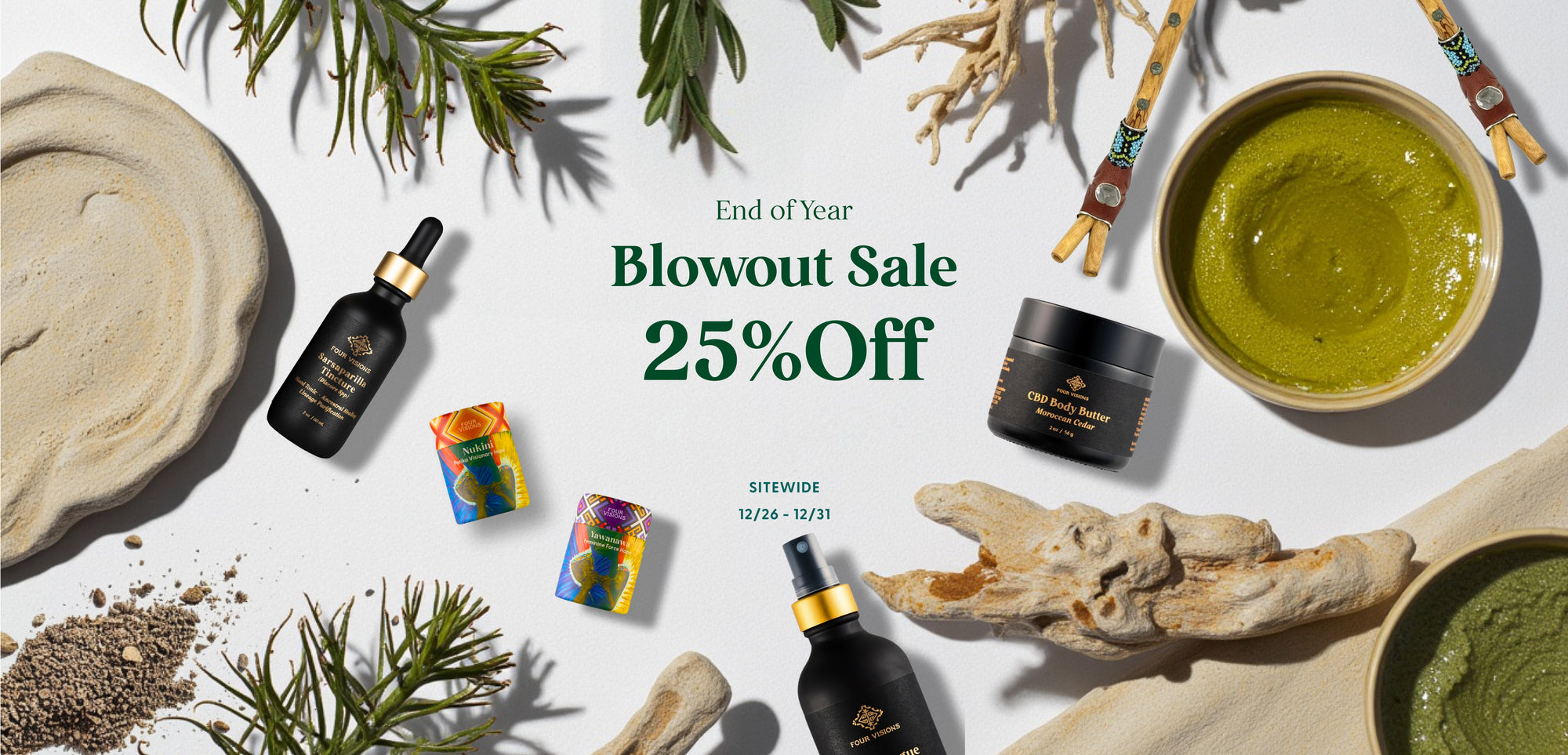 End of Year Blowout Sale 25% Off