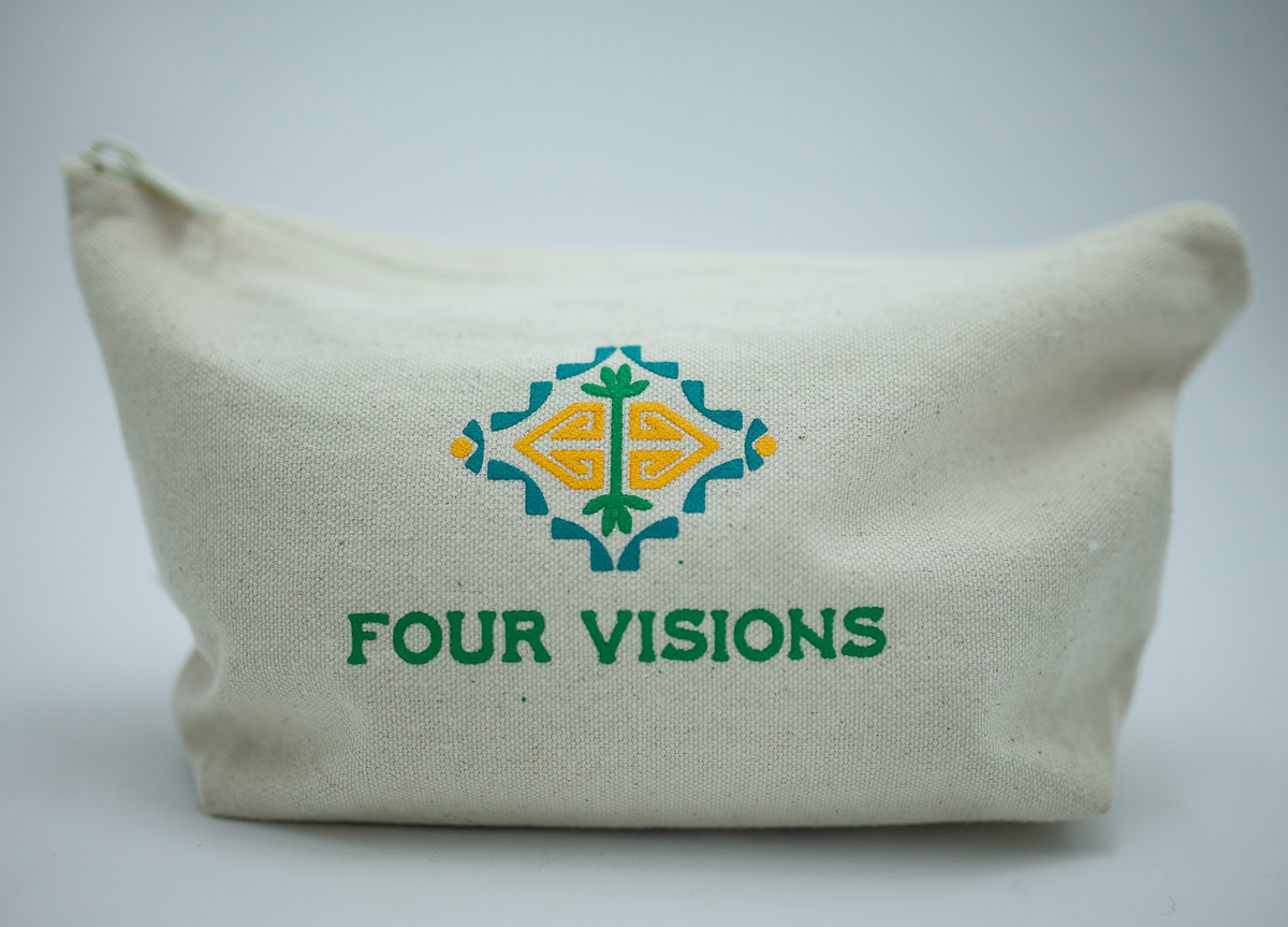 Four Visions Organic Canvas Accessory Pouch